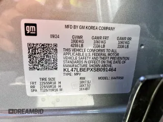2025 Buick Envista Sport Touring with VIN KL47LBEPXSB091464, listed as a Copart auction lot 50502355 with 3,396 mi miles and Salvage Title. Bid and sale history available at DreamBid. Image 14.