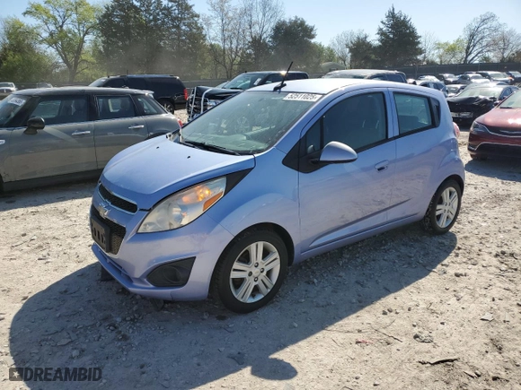 2014 Chevrolet Spark LS with VIN KL8CB6S93EC584785, listed as a Copart auction lot 52511025 with 134,325 mi miles and Clean Title. Bid and sale history available at carsss.com. Image 1.
