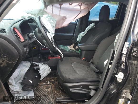 2017 Jeep Renegade Trailhawk с VIN ZACCJBCB6HPF19675, выставлен на аукционе Copart как лот 55439145 с пробегом 161 052 миль миль и Списание • Salvage title. История ставок и продаж доступна на DreamBid. Изображение 7.
