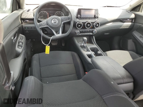 2020 Nissan Sentra S with VIN 3N1AB8BV5LY299889, listed as a Copart auction lot 52877605 with 8,971 mi miles and Salvage Title. Bid and sale history available at carsss.com. Image 8.