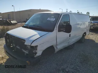 2011 Ford Econoline Cargo Commercial with VIN 1FTSS3EL4BDA80955, listed as a Copart auction lot 42983175 with 291,280 mi miles and Salvage Title. Bid and sale history available at carsss.com. Image 1.