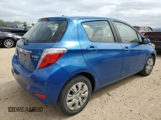 2013 Toyota Yaris L with VIN JTDKTUD37DD569485, listed as a Copart auction lot 53193165 with 141,703 mi miles and Salvage Title. Bid and sale history available at carsss.com. Image 3.