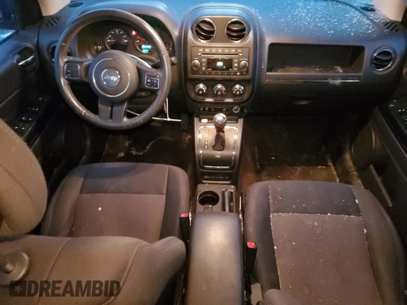 2013 Jeep Compass Latitude with VIN 1C4NJDEB5DD246108, listed as a Copart auction lot 47286445 with 106,028 mi miles and Salvage Title. Bid and sale history available at carsss.com. Image 8.