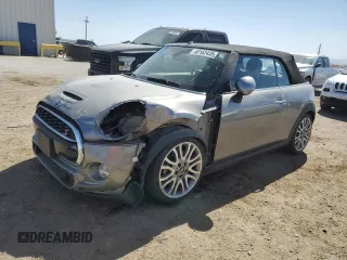 2016 MINI Convertible S with VIN WMWWG9C58G3A91318, listed as a Copart auction lot 46162435 with 30,643 mi miles and Salvage Title. Bid and sale history available at DreamBid. Image 1.