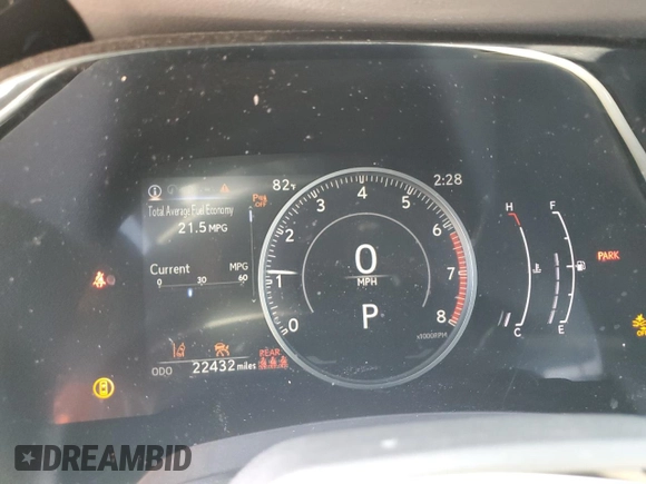 2023 Lexus RX 350 with VIN 2T2BAMCA3PC030204, listed as a Copart auction lot 54350785 with 22,432 mi miles and Salvage title. Bid and sale history available at DreamBid. Image 9.