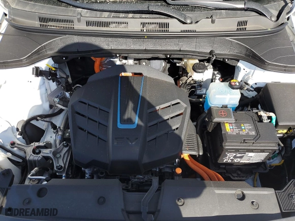2023 Hyundai Kona Electric SE with VIN KM8K23AG5PU169302, listed as a Copart auction lot 51847785 with 12,722 mi miles and Salvage Title. Bid and sale history available at carsss.com. Image 12.