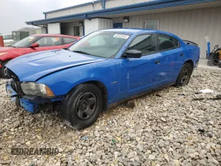 2012 Dodge Charger Police with VIN 2C3CDXAT2CH232266, listed as a Copart auction lot 53322555 with Not provided miles and Clean title. Bid and sale history available at DreamBid. Image 1.