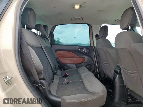2014 FIAT 500L Trekking with VIN ZFBCFADH5EZ021708, listed as a Copart auction lot 60093615 with 160,414 mi miles and Salvage title. Bid and sale history available at DreamBid. Image 11.