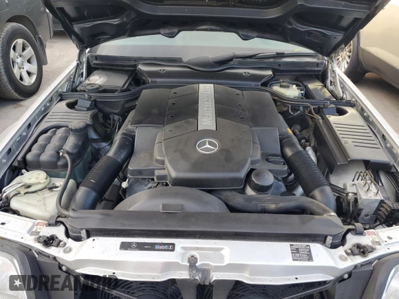 2000 Mercedes-Benz SL-Class with VIN WDBFA68F5YF193661, listed as a Copart auction lot 76386784 with 0 mi miles and Salvage Title. Bid and sale history available at carsss.com. Image 11.
