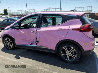 2019 Chevrolet Bolt EV Premier with VIN 1G1FZ6S05K4135477, listed as a Copart auction lot 56077725 with 53,228 mi miles and Salvage title. Bid and sale history available at DreamBid. Image 2.