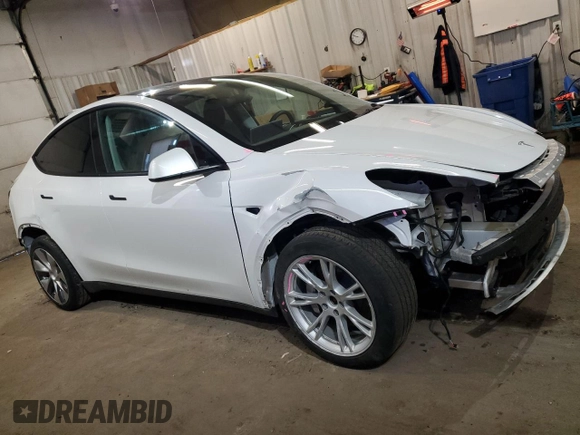 2023 Tesla Model Y Long Range z VIN 7SAYGDEE5PF619265, wystawiony jako Copart lot #48418655 z przebiegiem 42 233 mil mil oraz Szkoda całkowita • Salvage title. Historia ofert i sprzedaży dostępna na DreamBid. Obrazek 4.
