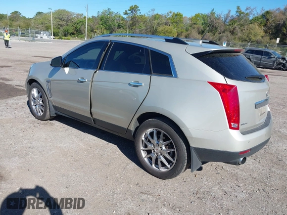 2013 Cadillac SRX Performance Collection with VIN 3GYFNDE39DS654591, listed as a IAAI auction lot 41855098 with 114,965 mi miles. Bid and sale history available at carsss.com. Image 3.