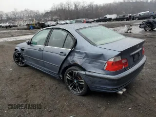 2001 BMW 3 Series 330i with VIN WBAAV53481JS91616, listed as a Copart auction lot 42105495 with 239,514 mi miles and Salvage Title. Bid and sale history available at carsss.com. Image 2.