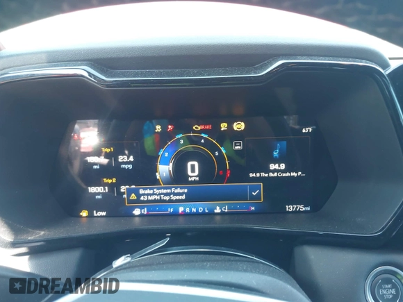 2024 Chevrolet Colorado 2WD LT z VIN 1GCPSCEKXR1112753, wystawiony jako IAAI lot #41842815 z przebiegiem 13 775 mil mil oraz . Historia ofert i sprzedaży dostępna na DreamBid. Obrazek 7.
