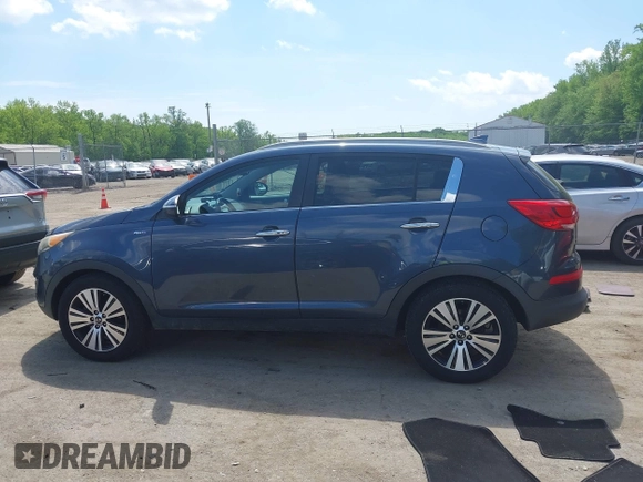 2016 Kia Sportage EX z VIN KNDPCCAC0G7832486, wystawiony jako IAAI lot #42157732 z przebiegiem 170 590 mil mil oraz . Historia ofert i sprzedaży dostępna na DreamBid. Obrazek 14.