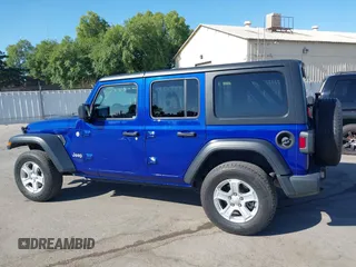 2018 Jeep Wrangler Unlimited Sport z VIN 1C4HJXDGXJW189321, wystawiony jako IAAI lot #42532856 z przebiegiem 46 559 mil mil oraz . Historia ofert i sprzedaży dostępna na DreamBid. Obrazek 15.