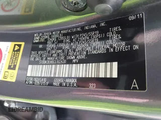 2012 Toyota Highlander Limited with VIN 5TDDK3EH0CS102430, listed as a IAAI auction lot 42321997 with 205,611 mi miles and . Bid and sale history available at DreamBid. Image 9.