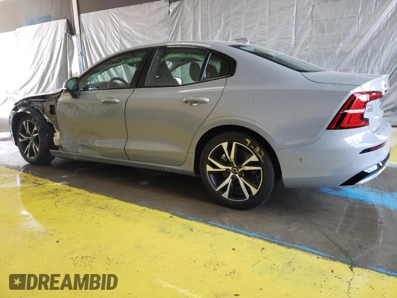 2025 Volvo S60 Plus with VIN 7JRL12GC4SG365671, listed as a Copart auction lot 70710544 with 297 mi miles and Salvage Title. Bid and sale history available at carsss.com. Image 2.