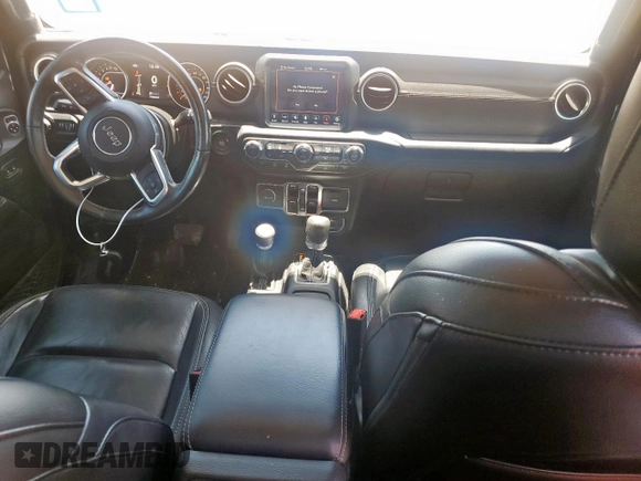 2020 Jeep Gladiator Overland z VIN 1C6HJTFG4LL106998, wystawiony jako Copart lot #62413585 z przebiegiem 71 764 mil mil oraz Szkoda całkowita • Salvage title. Historia ofert i sprzedaży dostępna na DreamBid. Obrazek 8.