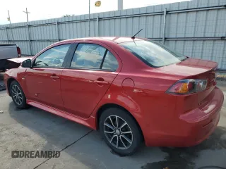 2017 Mitsubishi Lancer ES with VIN JA32U2FU7HU004617, listed as a Copart auction lot 70655914 with 91,629 mi miles and Salvage Title. Bid and sale history available at carsss.com. Image 2.