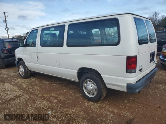 2014 Ford Econoline Cargo Commercial with VIN 1FTNE1EW1EDA86395, listed as a Copart auction lot 45223545 with 79,696 mi miles and Clean title. Bid and sale history available at DreamBid. Image 2.