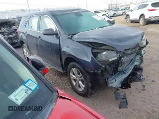 2017 Chevrolet Equinox LS z VIN 2GNALBEK9H1614232, wystawiony jako IAAI lot #41277439 z przebiegiem 48 953 mil mil oraz . Historia ofert i sprzedaży dostępna na DreamBid. Obrazek 1.