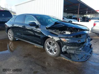 2024 Honda Accord Sedan EX with VIN 1HGCY1F38RA082212, listed as a IAAI auction lot 41815329 with 6,604 mi miles. Bid and sale history available at carsss.com. Image 1.