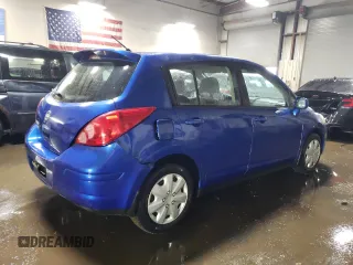 2008 Nissan Versa 1.8 S with VIN 3N1BC13E28L351166, listed as a Copart auction lot 47048055 with 150,840 mi miles and Salvage Title. Bid and sale history available at carsss.com. Image 3.
