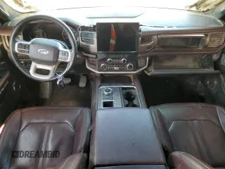 2023 Ford Expedition Limited with VIN 1FMJU1K87PEA15010, listed as a Copart auction lot 59394745 with 29,373 mi miles and Salvage title. Bid and sale history available at DreamBid. Image 8.