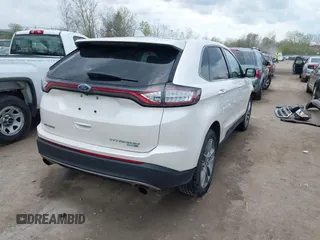 2017 Ford Edge Titanium with VIN 2FMPK4K94HBB41767, listed as a IAAI auction lot 42101946 with 76,984 mi miles. Bid and sale history available at carsss.com. Image 4.