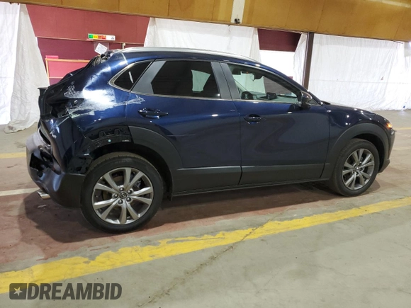 2024 Mazda CX-30 S Carbon Edition with VIN 3MVDMBCM7RM660402, listed as a Copart auction lot 59379585 with 25,912 mi miles and Salvage title. Bid and sale history available at DreamBid. Image 3.
