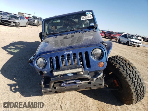 2010 Jeep Wrangler Unlimited Rubicon with VIN 1J4BA6H11AL154703, listed as a Copart auction lot 48301865 with 110,762 mi miles and Non repairable. Bid and sale history available at DreamBid. Image 5.