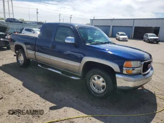 2002 GMC Sierra 1500 SLE z VIN 1GTEK19T92Z285346, wystawiony jako Copart lot #55022305 z przebiegiem 117 944 mil mil oraz Szkoda całkowita • Salvage title. Historia ofert i sprzedaży dostępna na DreamBid. Obrazek 4.