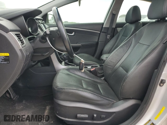 2013 Hyundai Elantra GT with VIN KMHD35LEXDU120945, listed as a Copart auction lot 76704754 with 107,043 mi miles and Salvage Title. Bid and sale history available at carsss.com. Image 7.