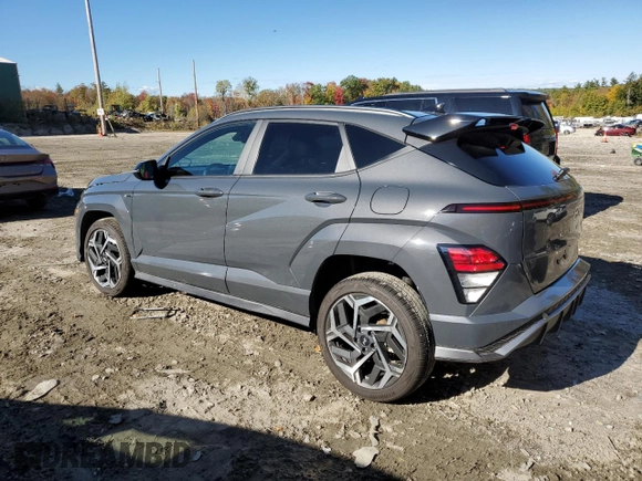 2024 Hyundai Kona N Line with VIN KM8HACA30RU103432, listed as a Copart auction lot 74063904 with 7,506 mi miles and Salvage Title. Bid and sale history available at DreamBid. Image 2.