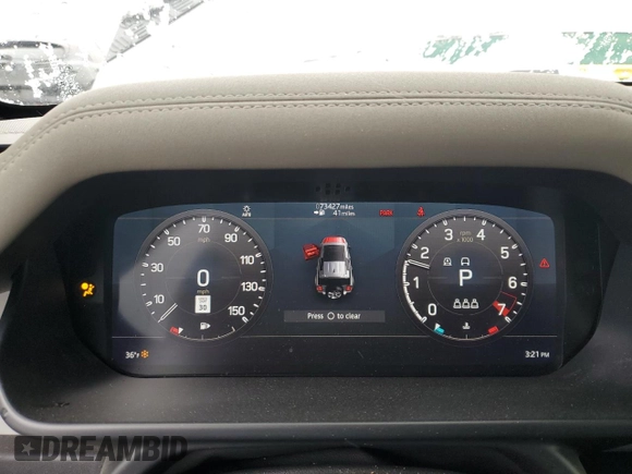 2020 Land Rover Defender SE z VIN SALEP7EU5L2023135, wystawiony jako Copart lot #53918005 z przebiegiem 73 427 mil mil oraz Szkoda całkowita • Salvage title. Historia ofert i sprzedaży dostępna na DreamBid. Obrazek 9.