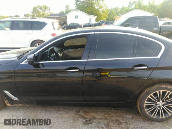 2017 BMW 5 Series 530i with VIN WBAJA5C38HWA35365, listed as a IAAI auction lot 42036200 with 94,072 mi miles and . Bid and sale history available at carsss.com. Image 14.