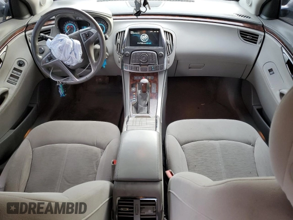 2013 Buick LaCrosse с VIN 1G4GA5E38DF120929, выставлен на аукционе Copart как лот 85129384 с пробегом 121 425 миль миль и Списание • Salvage title. История ставок и продаж доступна на DreamBid. Изображение 8.
