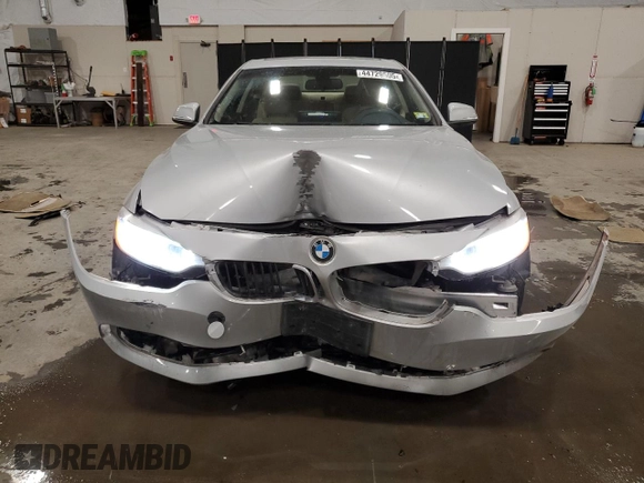 2014 BMW 4 Series 428i xDrive with VIN WBA3N9C58EK245647, listed as a Copart auction lot 44729505 with 45,383 mi miles and Non Repairable. Bid and sale history available at carsss.com. Image 5.