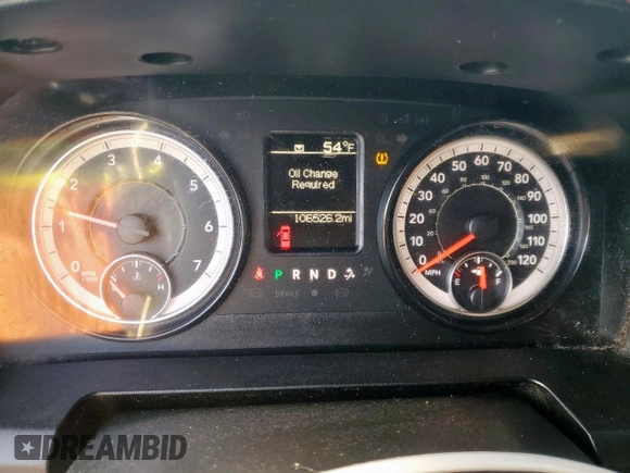 2020 Ram 1500 Classic Tradesman with VIN 1C6RR6FG7LS116719, listed as a Copart auction lot 50178145 with 106,526 mi miles and Clean Title. Bid and sale history available at carsss.com. Image 9.