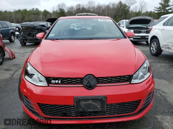 2017 Volkswagen Golf GTI S with VIN 3VW4T7AU1HM017236, listed as a Copart auction lot 47990674 with 11,384 mi miles. Bid and sale history available at carsss.com. Image 5.