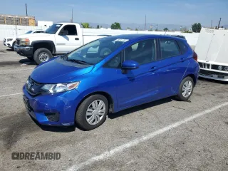 2017 Honda Fit LX with VIN 3HGGK5G55HM703210, listed as a Copart auction lot 49513765 with 25,230 mi miles and Salvage Title. Bid and sale history available at DreamBid. Image 1.