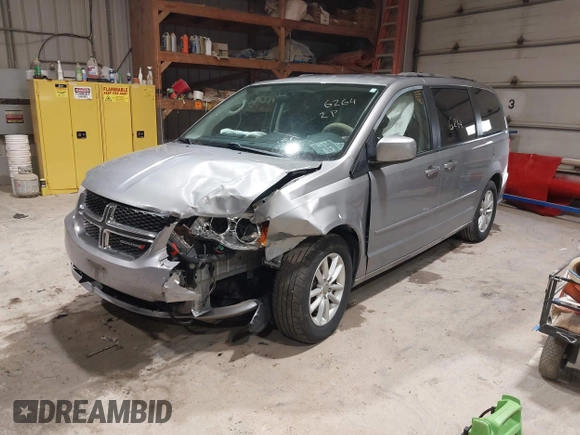 2014 Dodge Grand Caravan SXT z VIN 2C4RDGCGXER263963, wystawiony jako IAAI lot #41956264 z przebiegiem 138 815 mil mil oraz . Historia ofert i sprzedaży dostępna na DreamBid. Obrazek 17.