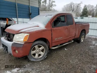 2007 Nissan Titan SE with VIN 1N6BA06AX7N212467, listed as a Copart auction lot 87719695 with 301,822 mi miles and Salvage title. Bid and sale history available at DreamBid. Image 1.