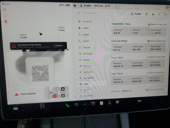 2022 Tesla Model 3 with VIN 5YJ3E1EA0NF372095, listed as a Copart auction lot 54958215 with 148,441 mi miles and Clean Title. Bid and sale history available at DreamBid. Image 9.