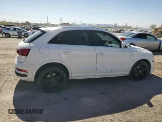 2016 Audi Q3 Prestige with VIN WA1GFCFS5GR004116, listed as a Copart auction lot 57690675 with 122,081 mi miles and Salvage title. Bid and sale history available at DreamBid. Image 3.