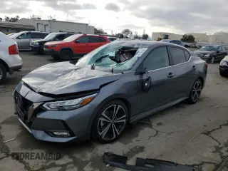 2020 Nissan Sentra SR with VIN 3N1AB8DV4LY253032, listed as a Copart auction lot 85785624 with 36,605 mi miles and Salvage Title. Bid and sale history available at DreamBid. Image 1.