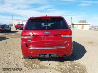 2014 Jeep Grand Cherokee Overland with VIN 1C4RJFCGXEC280970, listed as a IAAI auction lot 41504380 with 115,534 mi miles. Bid and sale history available at carsss.com. Image 16.