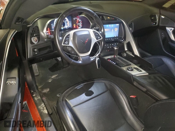 2015 Chevrolet Corvette 1LT with VIN 1G1YB2D75F5117898, listed as a Copart auction lot 70979084 with 90,638 mi miles and Non Repairable. Bid and sale history available at carsss.com. Image 8.