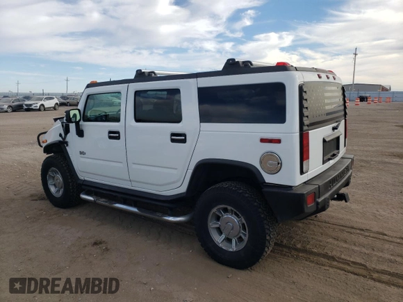 2005 Hummer H2 SUV with VIN 5GRGN23U45H125469, listed as a Copart auction lot 75885744 with 0 mi miles and Salvage Title. Bid and sale history available at carsss.com. Image 2.